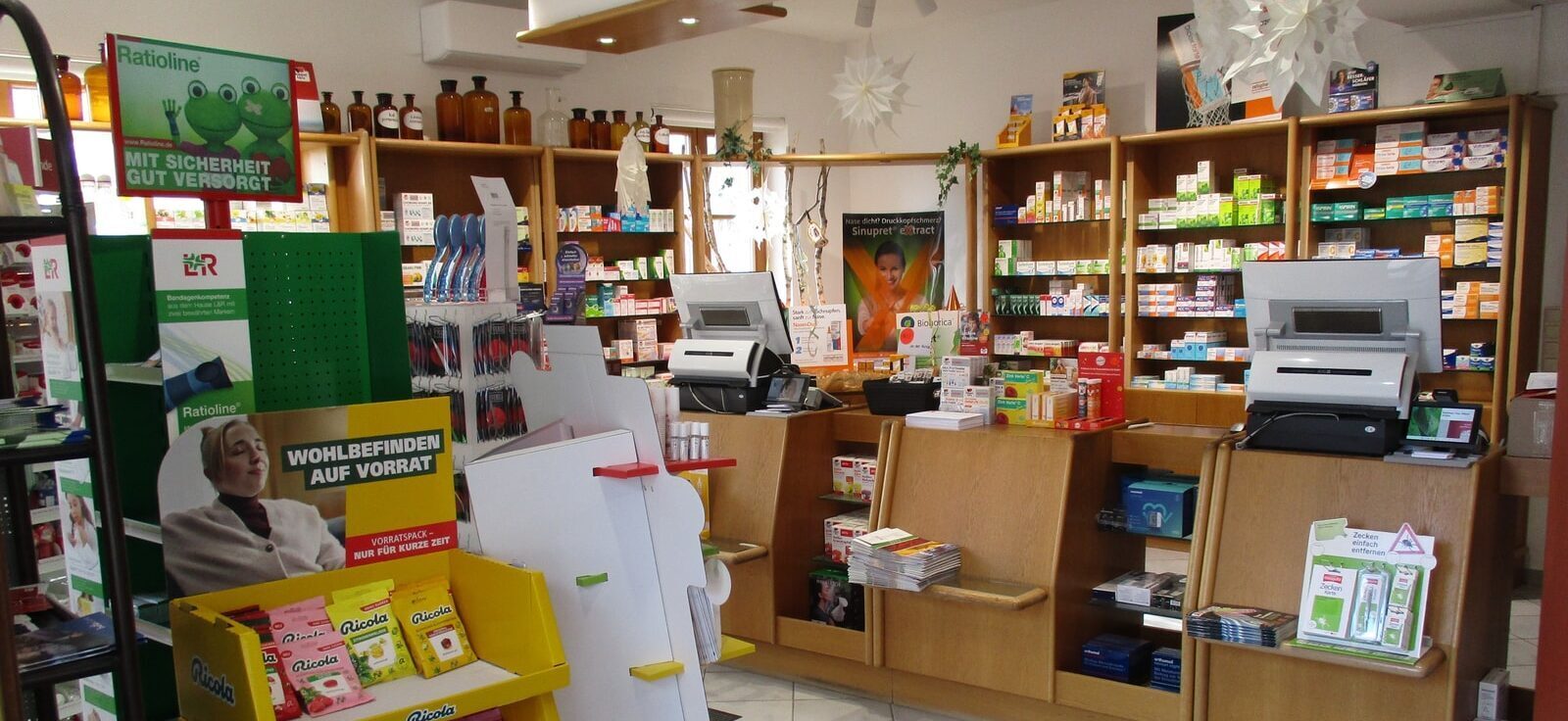 Apotheke Engelsberg Innenansicht